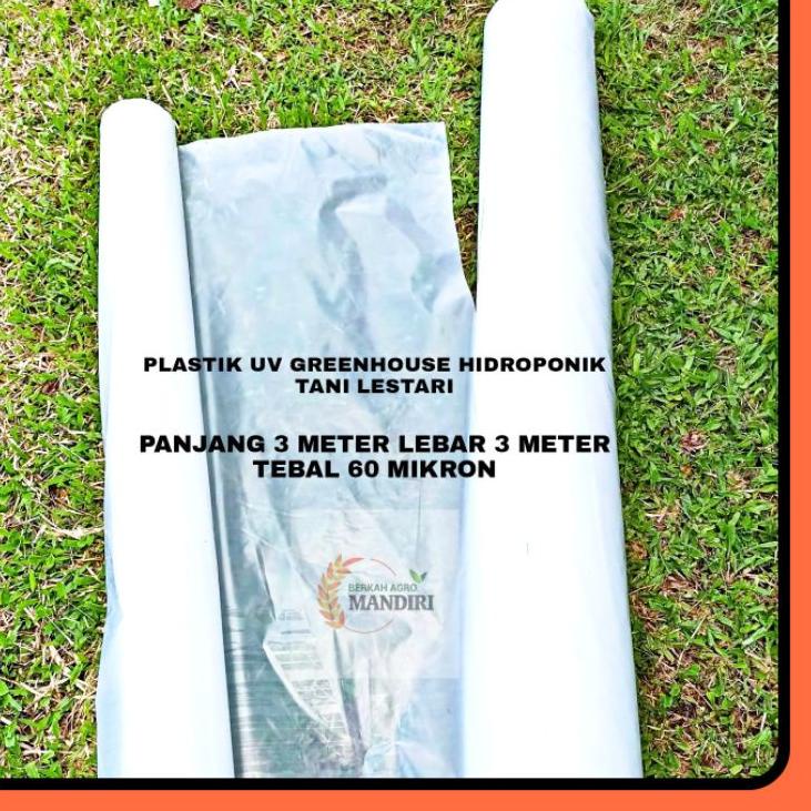 Jual PLASTIK UV LEBAR 3 METER PANJANG 3 METER TEBAL 60 MIKRON