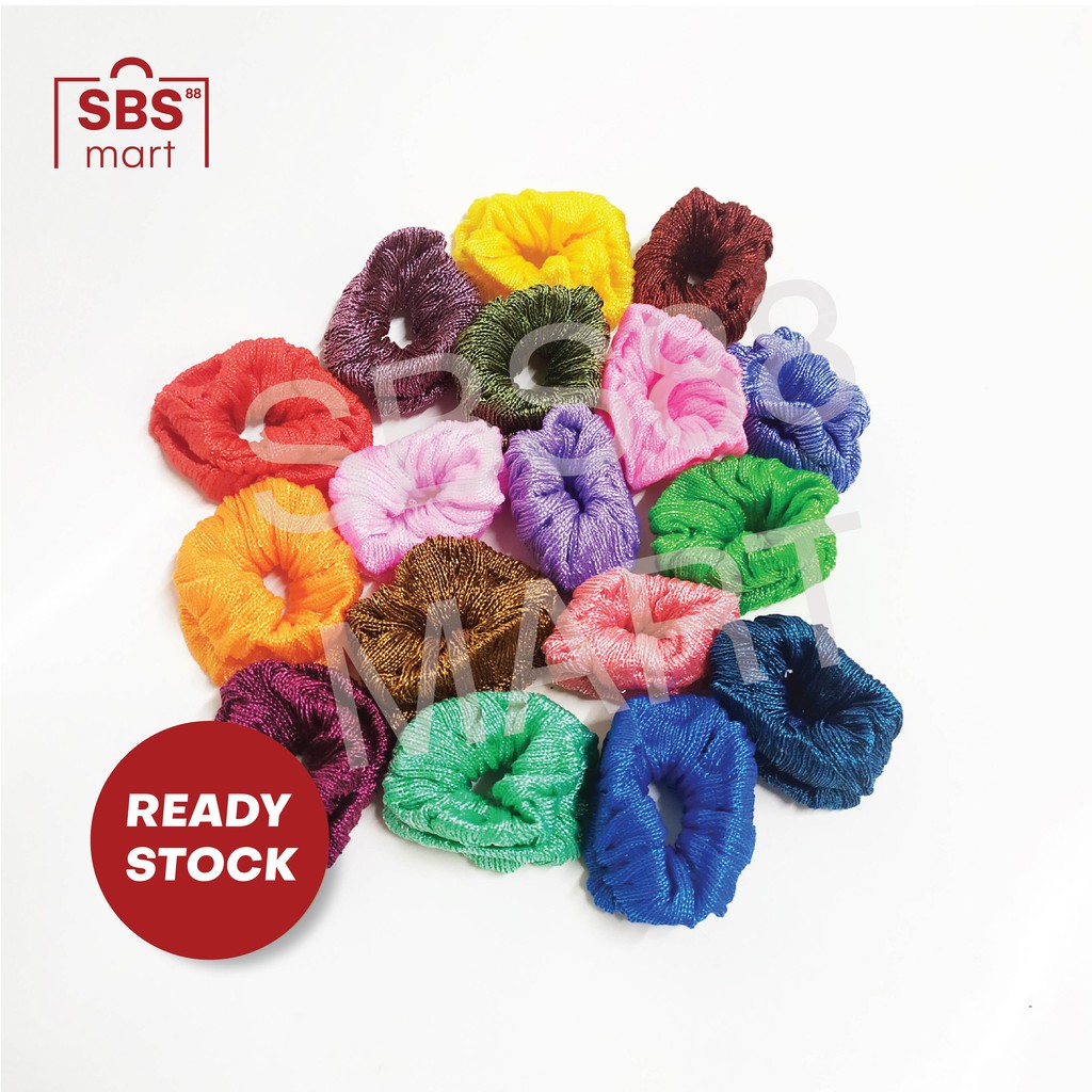 Jual Scrunchie Fluffy Jumbo Korea Ikat Rambut Jumbo Cepol Hijab