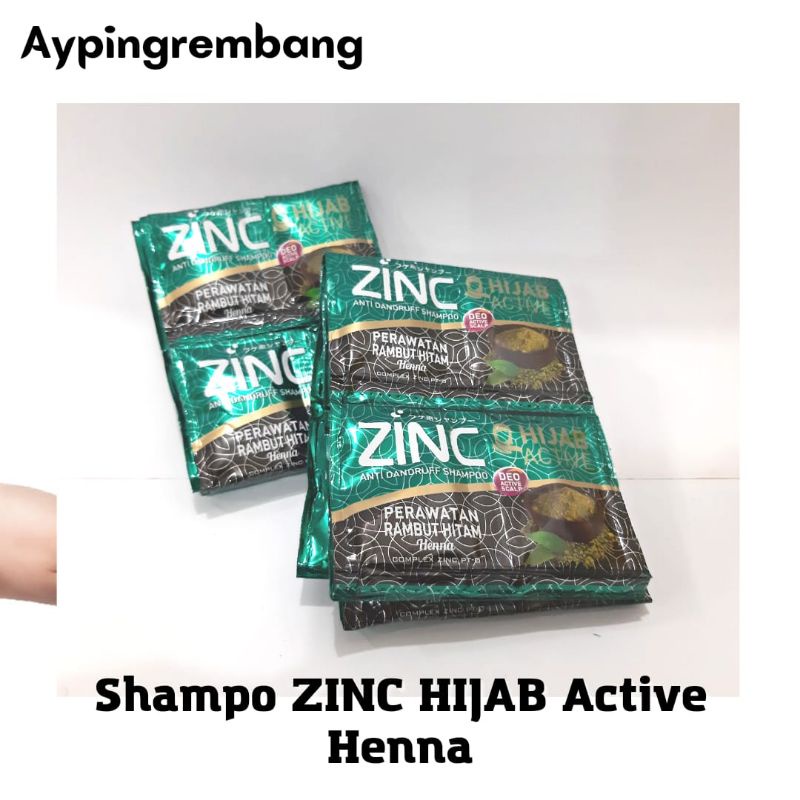 Jual Zinc Shampoo Sachet Renteng Isi Pcs Shopee Indonesia