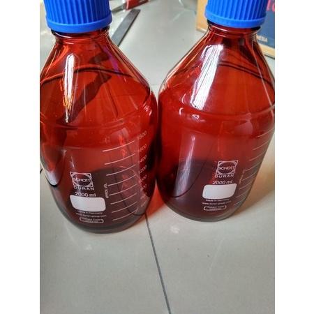 Jual Duran Laboratory Bottle L Amber Botol Laboratorium Amber Cap