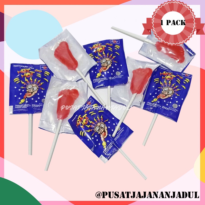 Jual 1 Pack Permen Hot Hot Pop Permen Kaki Jajanan Jadul 90an