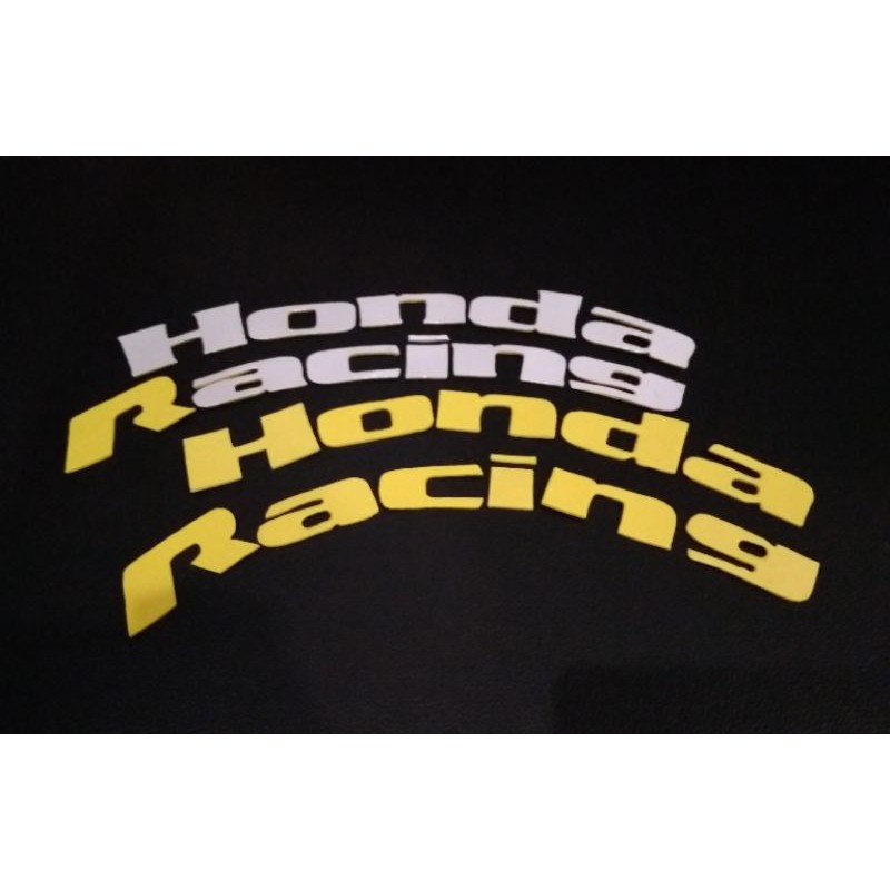 Jual Stiker Ban Tulisan Ban Honda Racing Shopee Indonesia