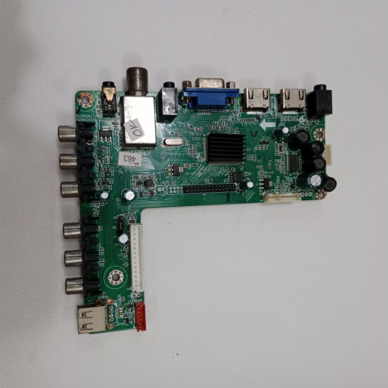 Jual MESIN TV MOBO MB MAINBOARD TV POLYTRON PLD32D700 Shopee