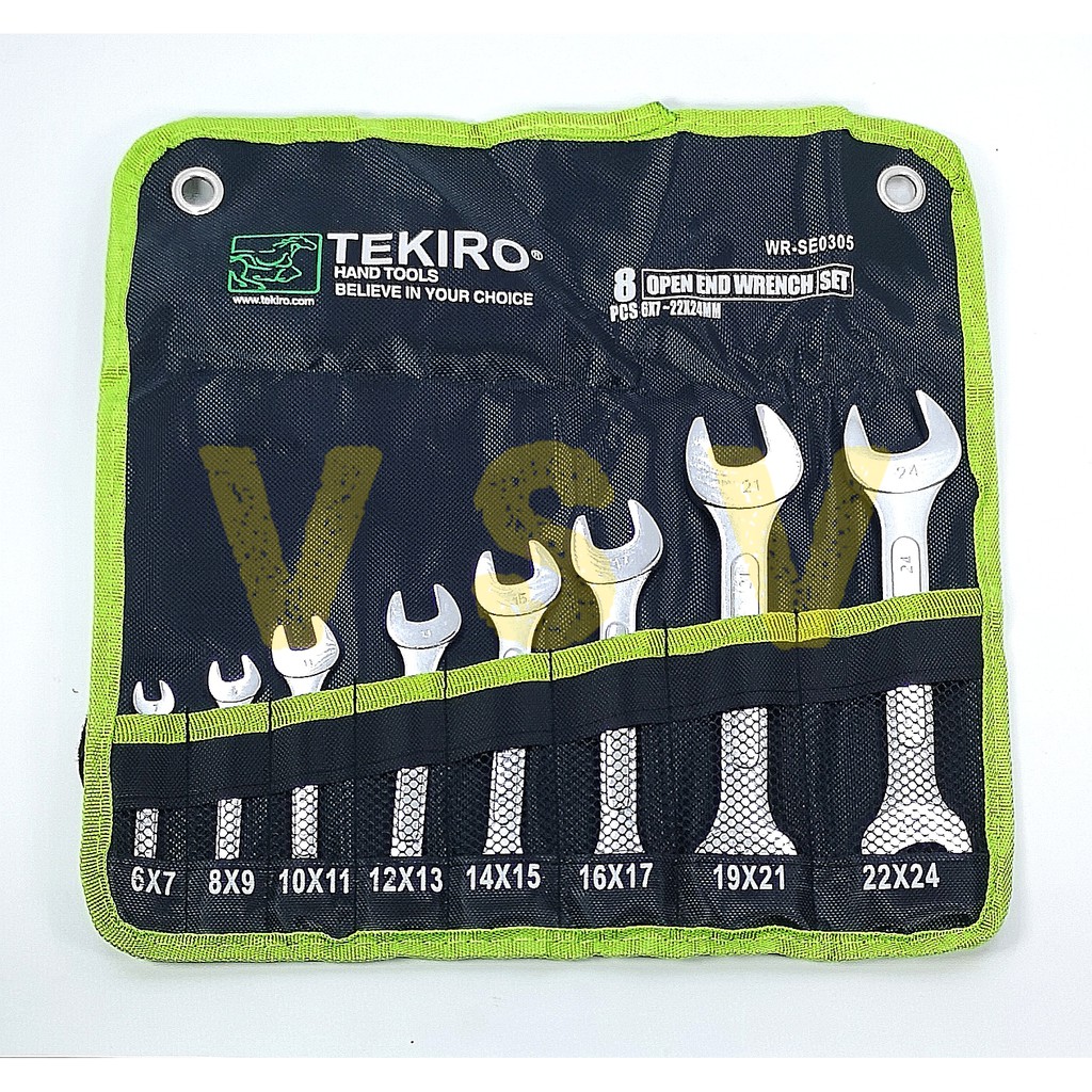 Jual Tekiro KUNCI PAS Set 8 Pcs 6 24 Mm Kunci Pas Set 6 24 Mm 8 Pcs