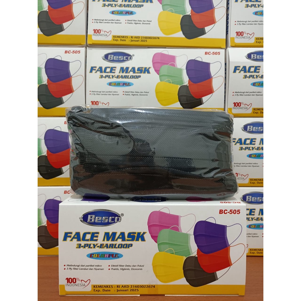 Jual Masker Ply Medis Bedah Disposable Face Mask Masker Ply Medis