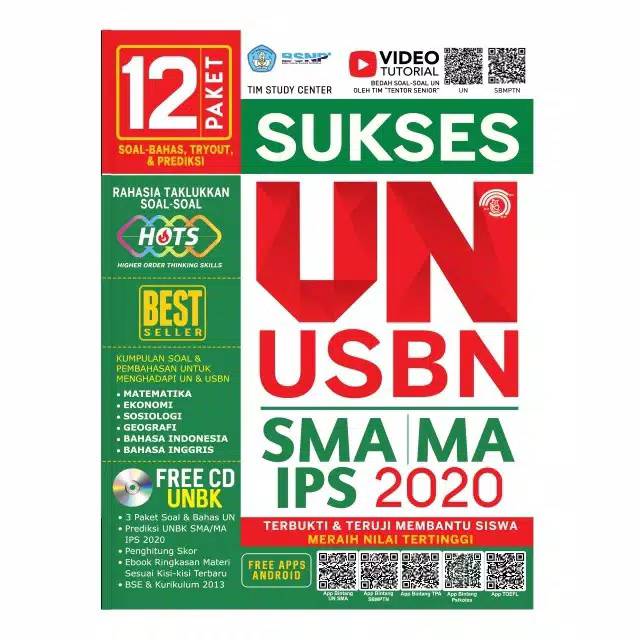 Jual Buku Sukses Un Usbn Sma Ma Ips Tim Study Center Bintang