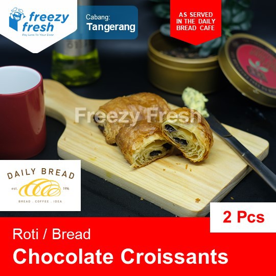 Jual Roti Chocolate Croissants By Daily Bread Shopee Indonesia