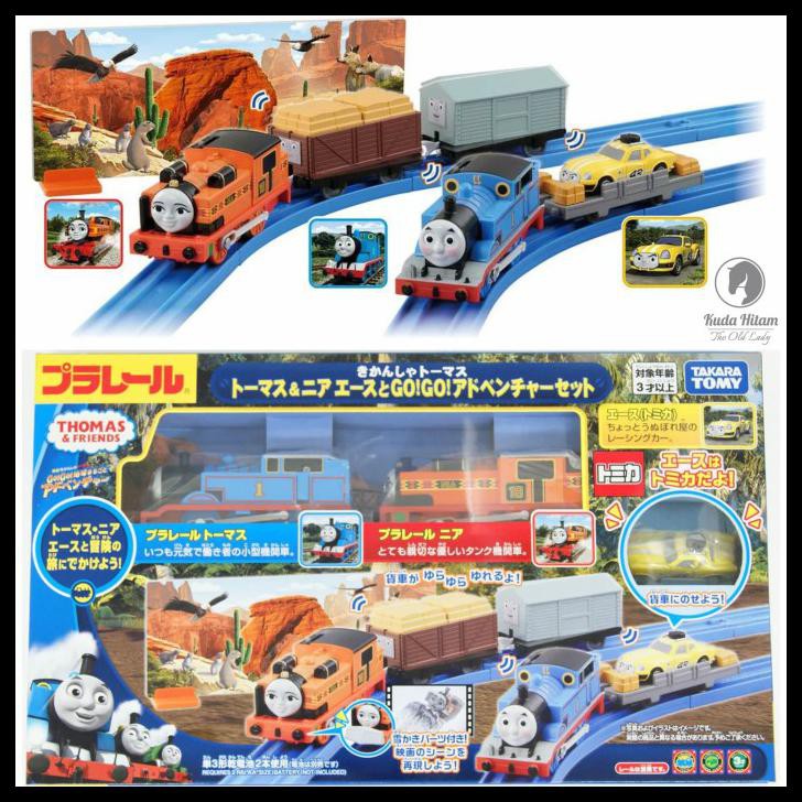 Jual Takara Tomy Plarail Thomas Friends Nia Ace Go Adventure Set