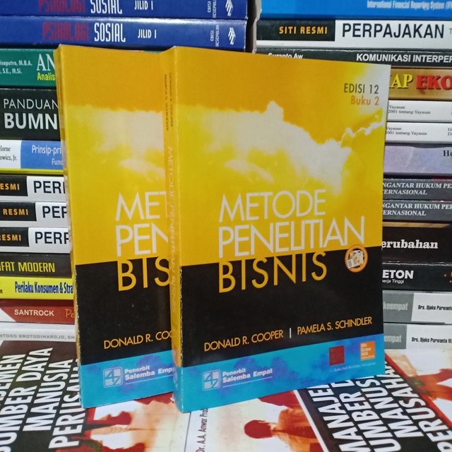 Jual Metode Penelitian Bisnis Edisi 12 Buku 2 By Cooper Schindler