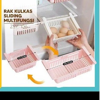 Jual Laci Rak Kulkas Geser Tambahan Serbaguna Shopee Indonesia