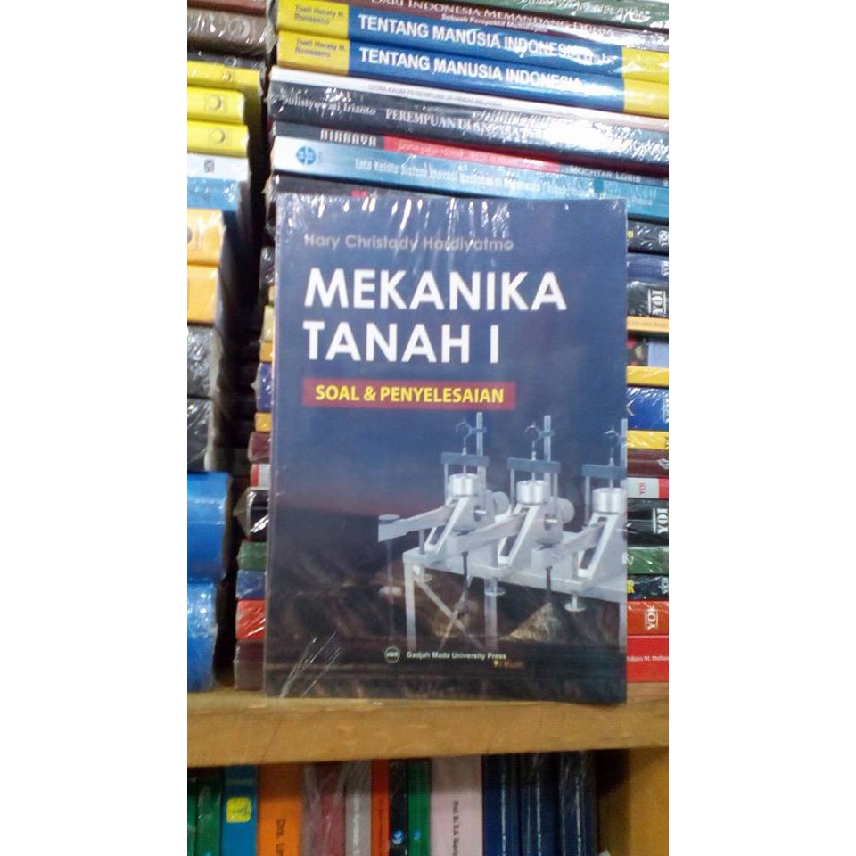 Jual Mekanika Tanah I Soal Penyelesaian Hary Christady Hardiyatmo