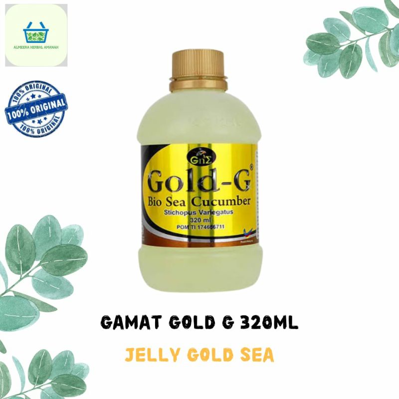 Jual Gamat Jelly Gold G 320ml Shopee Indonesia