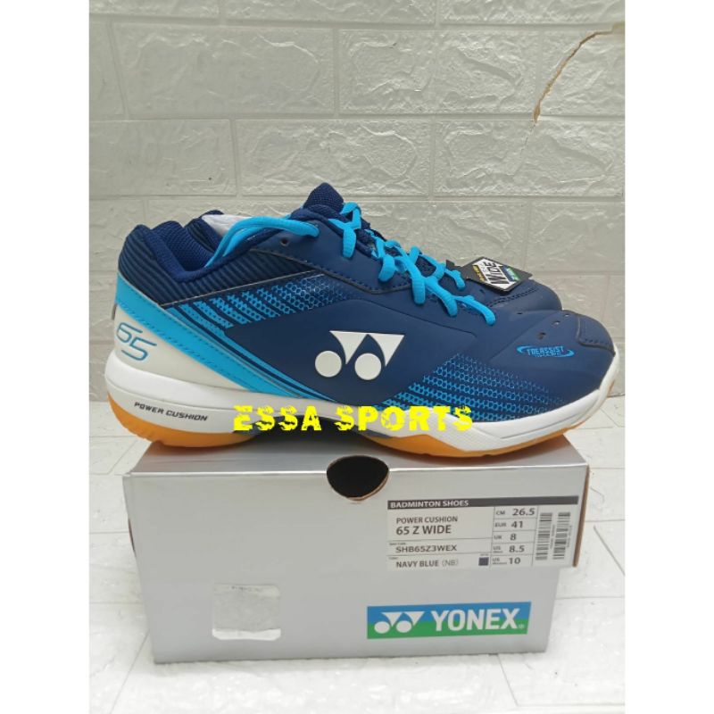 Jual SEPATU YONEX SHB 65 Z3 65Z3 WIDE NAVY BLUE ORIGINAL Shopee Indonesia