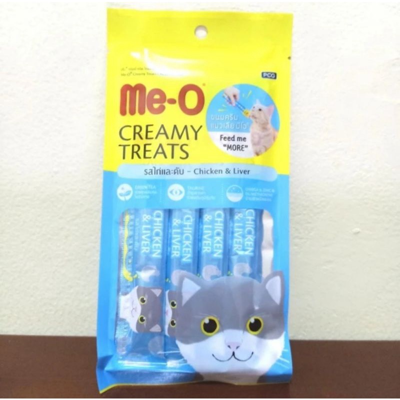 Jual Meo Me O Chicken Creamy Treats Snack Kucing Rasa Chicken Liver