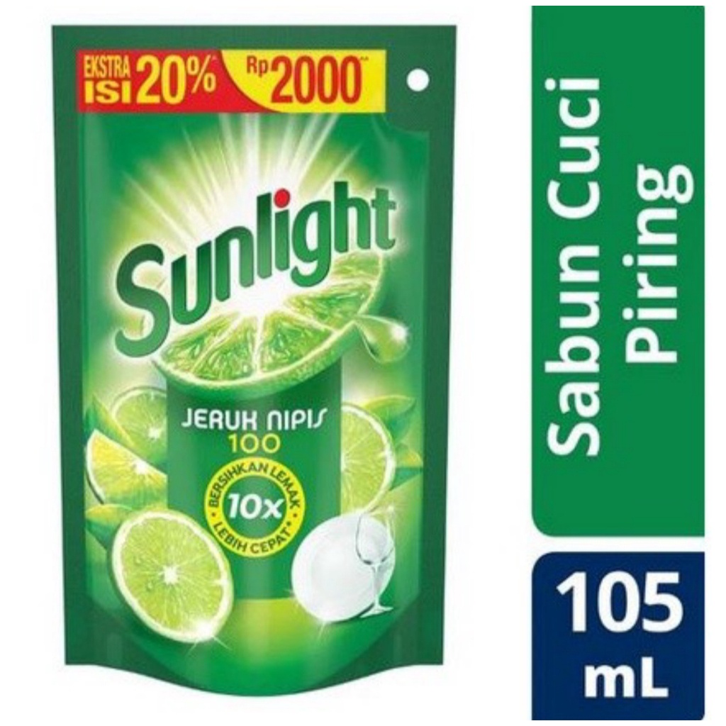 Jual Sunlight Sabun Pencuci Piring 105Ml Shopee Indonesia