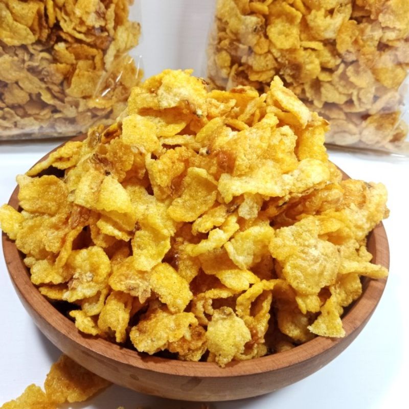 Jual Jagung Geprek Pedas Manis Original Gurih Empuk Emping Jagung