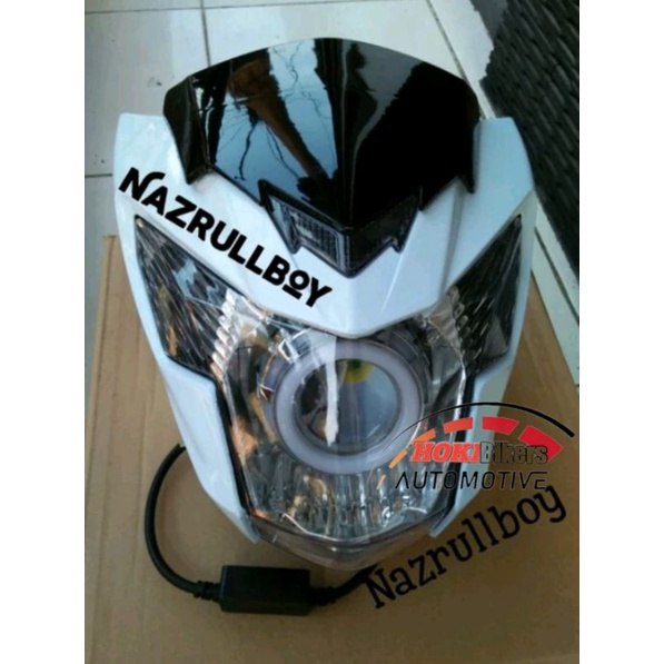 Jual READY PROMO Headlamp Batok Kepala Reflektor Set Satria Fu Fi