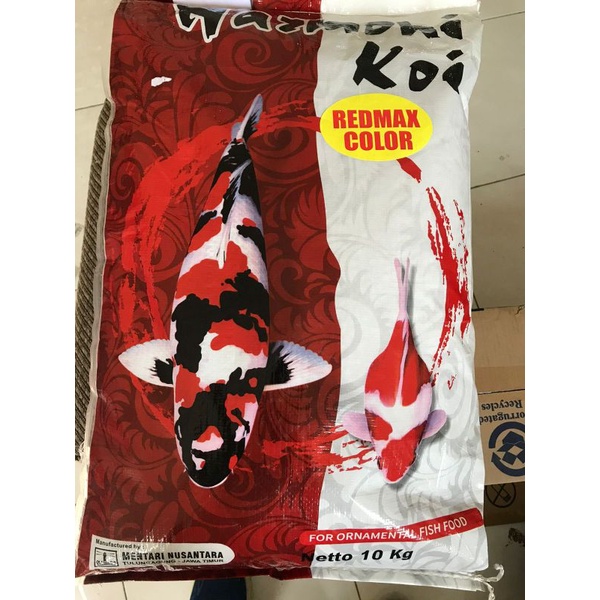 Jual GROSIR TERMURAH HARMONI RED MAX COLOR 10kg Size 5mm Pakan