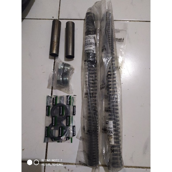 Jual Paket Isian Shock Depan Shock Ninja Rr Per Seal Tutup Selongsong