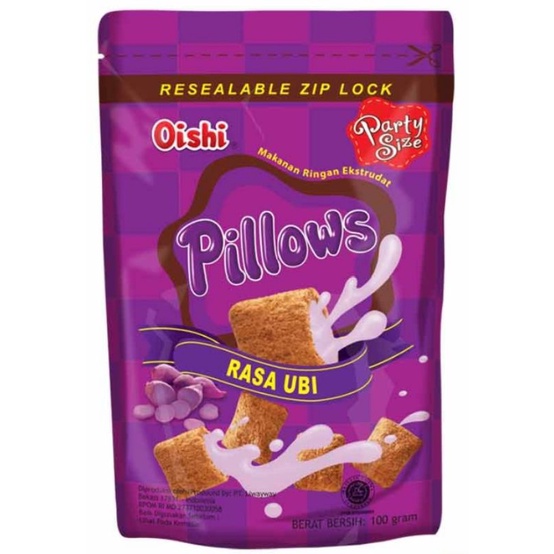 Jual Oishi Snack Pillows Rasa Ubi Gr Shopee Indonesia