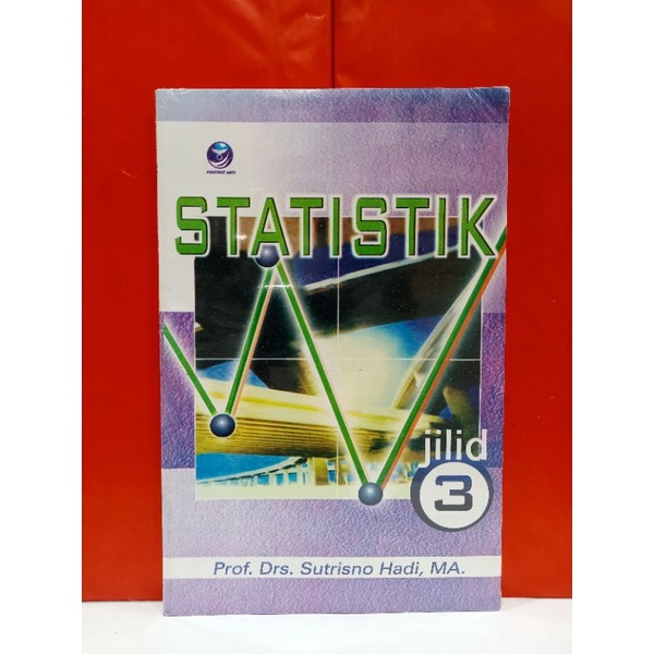 Jual Buku Statistik Jilid Sutrisno Hadi Shopee Indonesia