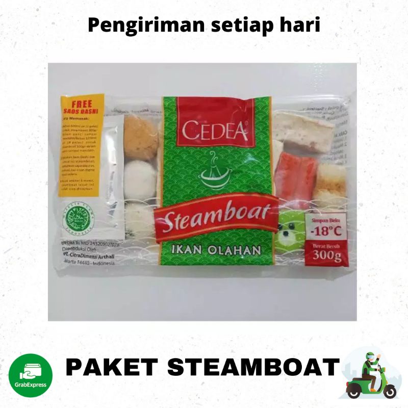 Jual Olahan Ikan Steamboat Cedea Paket Steamboat Shabu Shabu