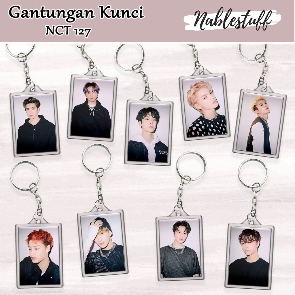 Jual Gantungan Kunci Ganci Nct Non Stop Ver Gantungan Kunci