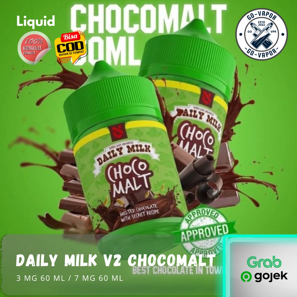 Jual Daily Milk V Choco Malt By Daily Juice Indonesia Mg Ml Mg