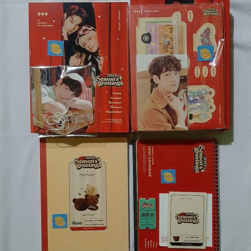 Jual SEASON GREETING TXT SOOBIN YEONJUN BEOMGYU TAEHYUN HUENINGKAI