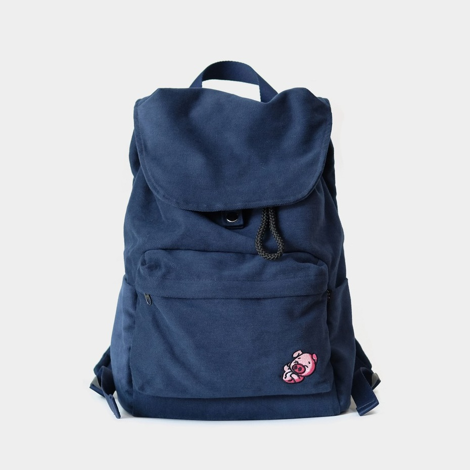 Jual Crsl Pigko Taska Blue Backpack Tas Ransel Laptop Shopee