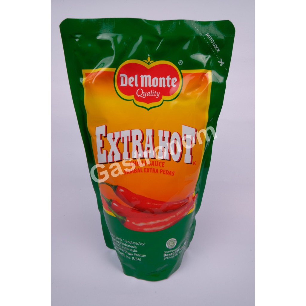 Jual Delmonte Extra Hot Chili Sauce Del Monte Sambal Extra Pedas Pouch