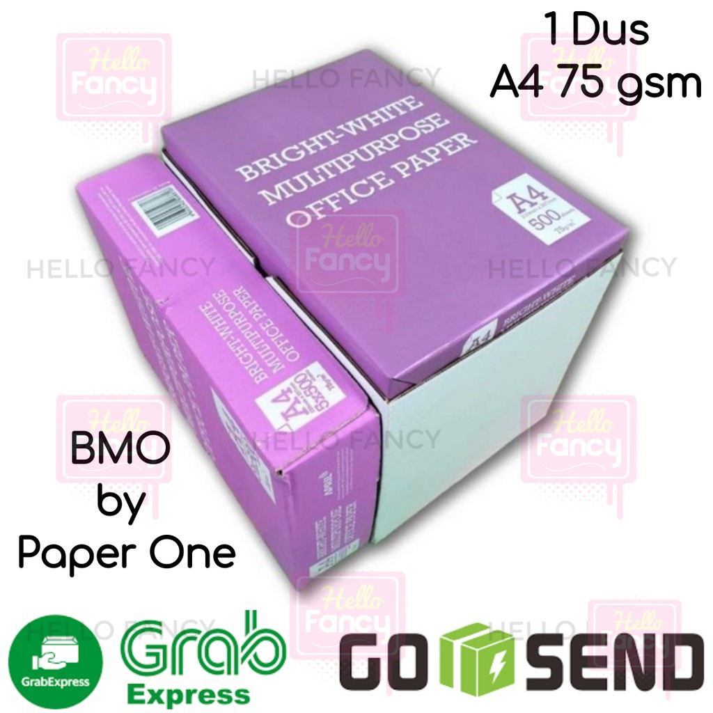 Jual Kertas Hvs A Gr Murah Dus Khusus Gosend Gr Gsm