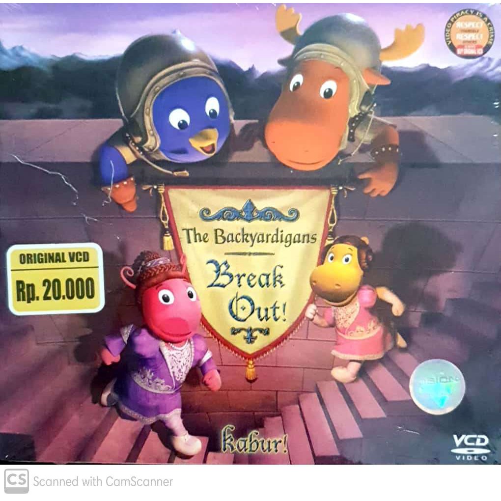 Jual The Backyardigans Break Out Vcd Original Shopee Indonesia