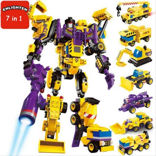 Jual Lego Qman Enlighten Creative Master Robot Konstruksi Macam