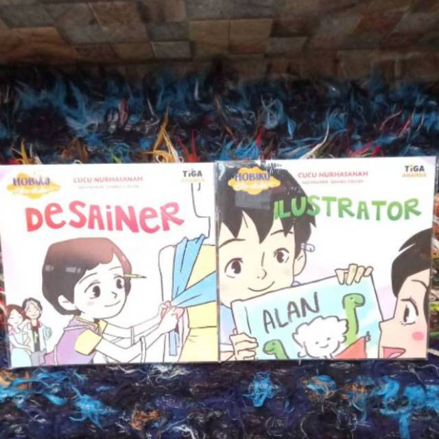 Jual Seri Hobiku Cita Citaku Desainer Ilustrator TIGA ANANDA