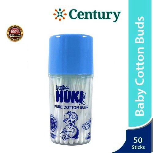 Jual Huki Baby Cotton Buds Extra Fine 50 S Shopee Indonesia