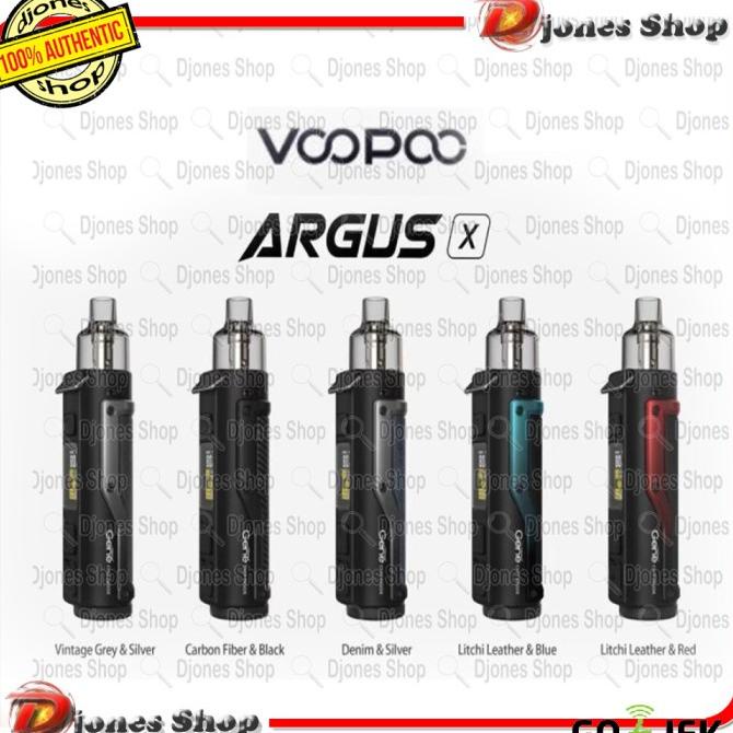 Jual Authentic Voopoo Argus X 80W Pod Mod Vape Starter Kit Single 18650