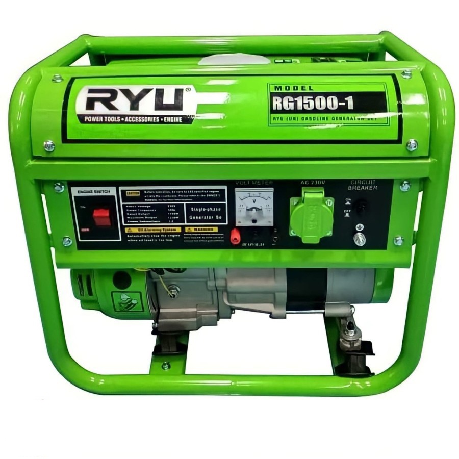 Jual Ryu Mesin Generator Genset Bensin RG 1500 1 Gasoline Generator