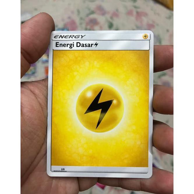 Jual Jual Mainan Kartu Pokemon Tcg Energi Dasar Listrik Basic