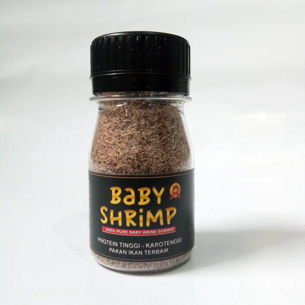 Jual Baby Shrimp Pakan Ikan Brine Shrimp Bayi Udang Asli 100 10gram