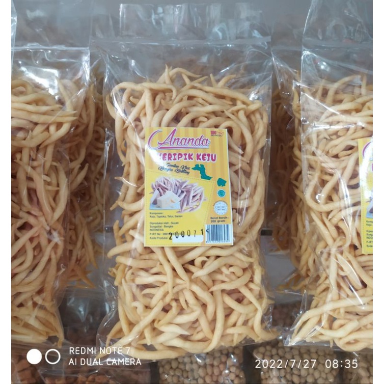 Jual Stik Keju Keripik Keju Khas Bangka Gram Oleh Oleh Makanan Snack