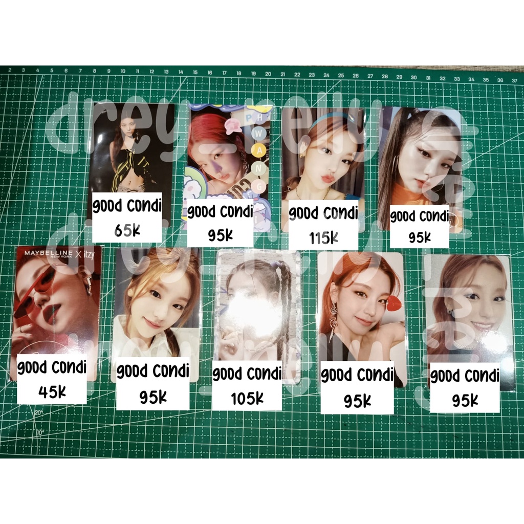 Jual Wts Yeji Itzy Photocard Guess Who Hidden Card No Bad Days July