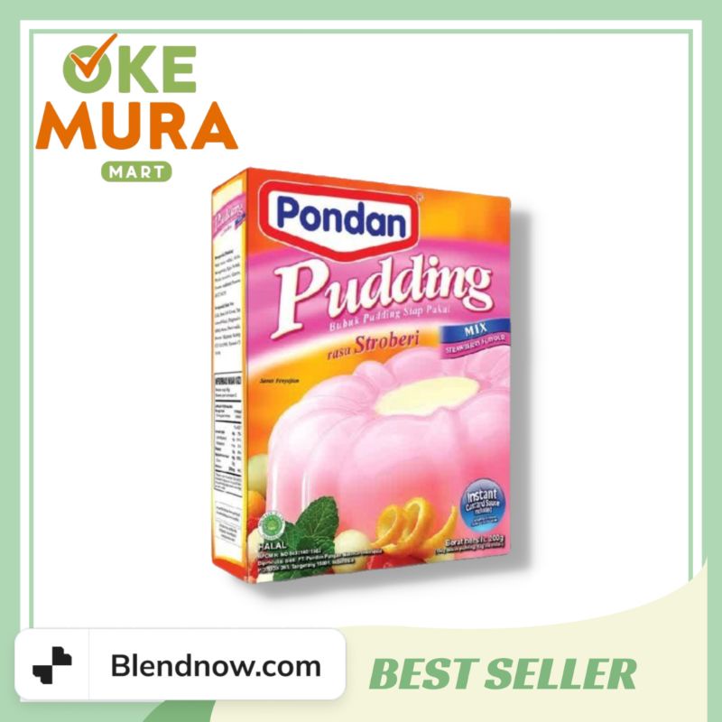 Jual Pondan Pudding Gr Coklat Mangga Strawberry Vanilla