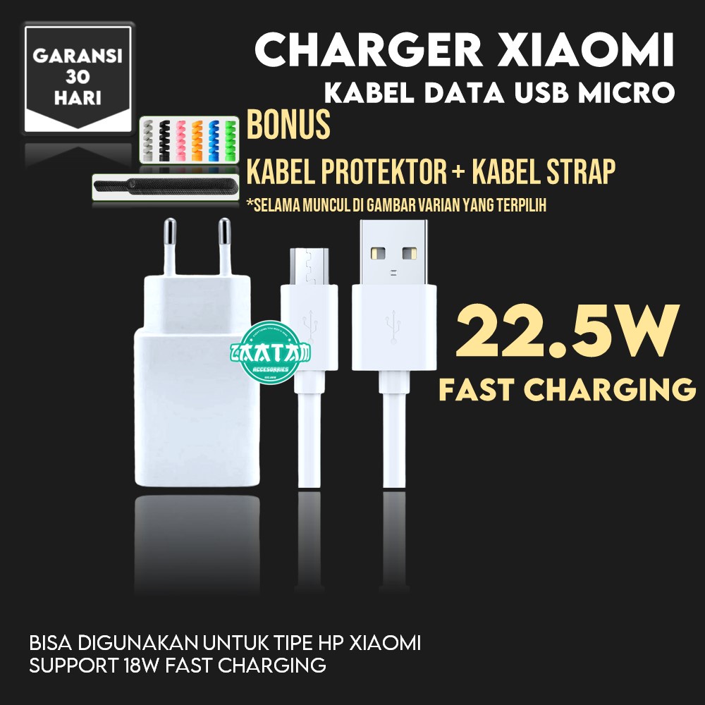 Jual Charger Xiaomi Fast Charging W W Usb Micro Dan Type C