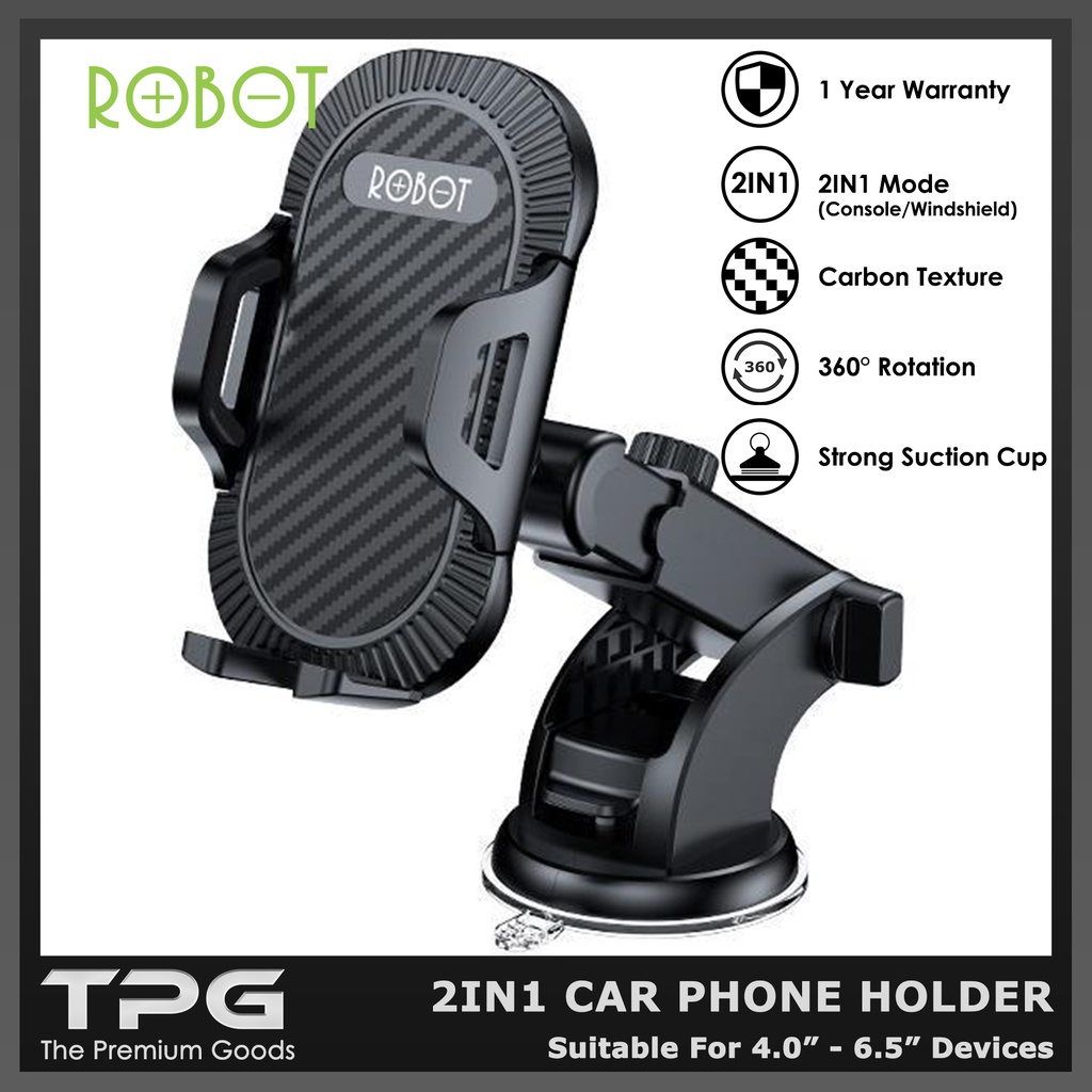 Jual ROBOT RT CH12 CAR MOUNT PHONE HP HOLDER DASHBOARD KACA MOBIL