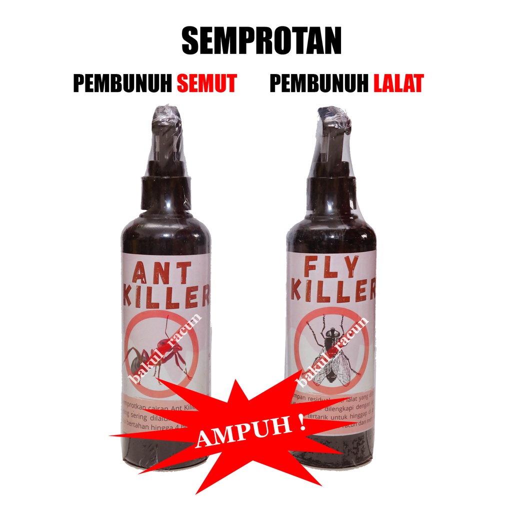 Jual SEMPROTAN RACUN PEMBASMI PENGUSIR OBAT ANTI SEMUT Dan LALAT SUPER