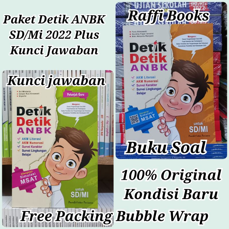 Jual Paket Detik Anbk Sd Mi Intan Pariwara Plus Kunci Jawaban