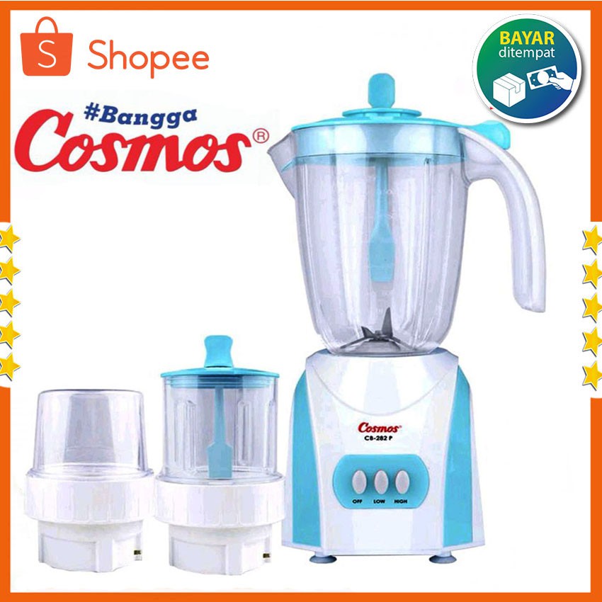 Jual Blender COSMOS Blender Plastik 2 Liter 3 In 1 CB 282P CB 282 P