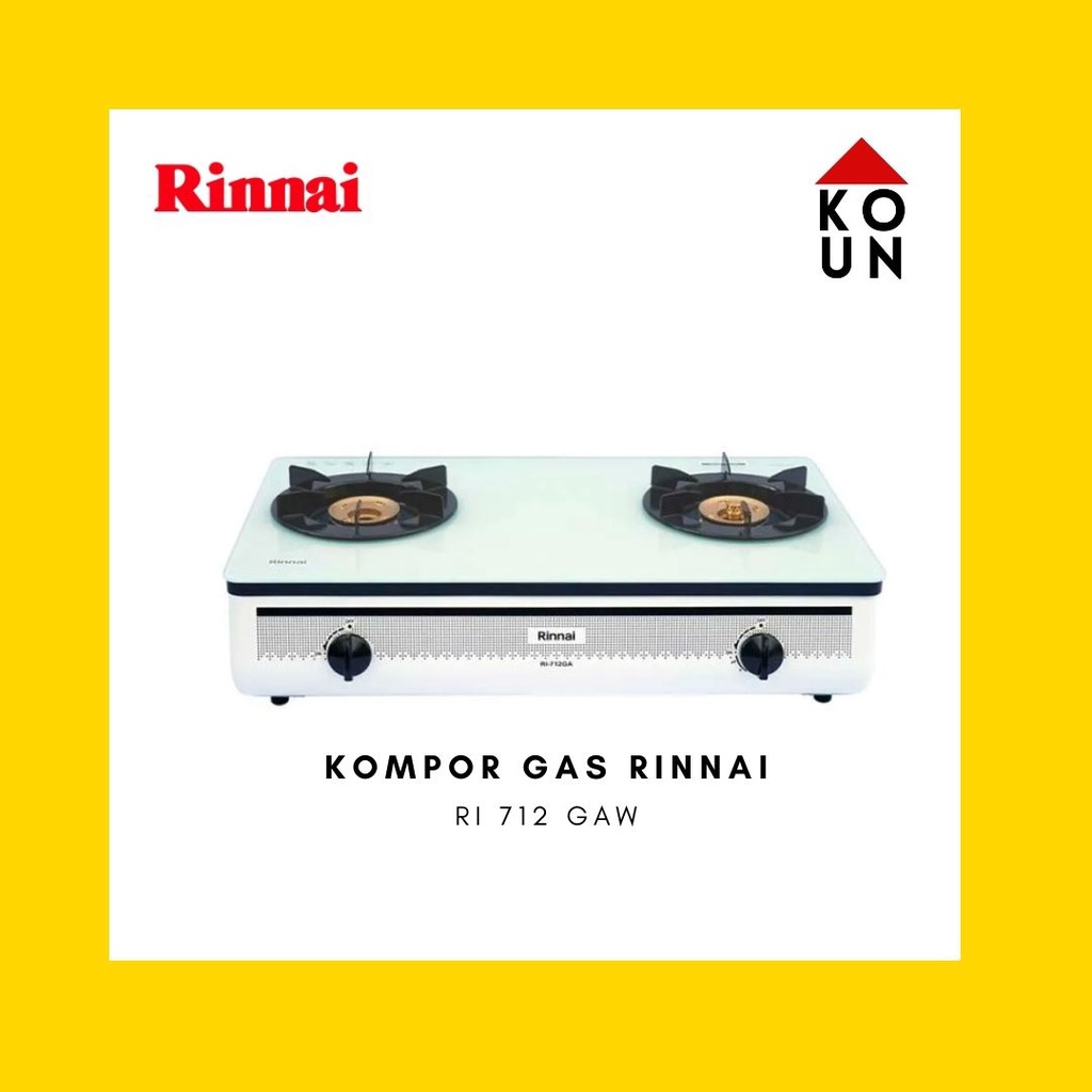 Jual Cod Ready Kompor Gas Rinnai Ri Ga W Ri Gaw Ri Gaw