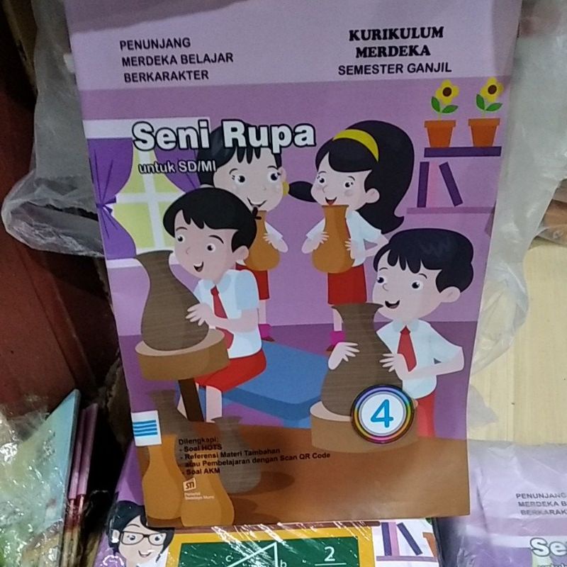 Jual Lks Seni Rupa Kelas Kurikulum Merdeka Swadaya Murni Shopee